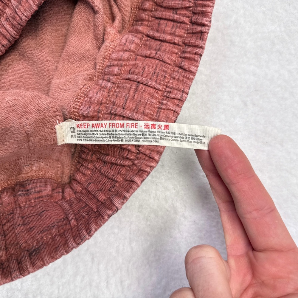 Free People FP Movement‎ Mountain High Cable Joggers Size Small Pink Sweatpants - Picture 8 of 11